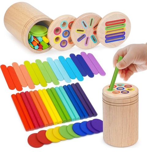 Joozmui montessori wooden toys - wooden,