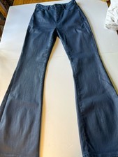 Anthropologie Pilcro Coated Flared Jeans Size 28