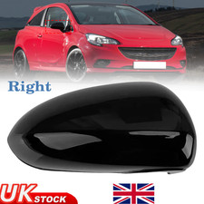 Gloss Black Door Wing Mirror