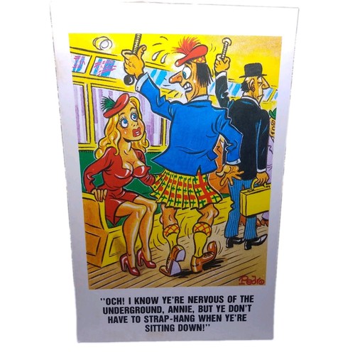 Retro saucy seaside - seaside, postcard