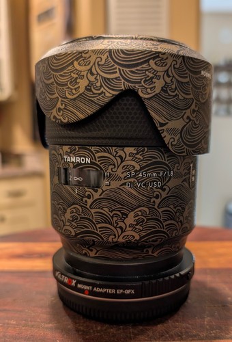 Tamron f013 45mm - f/1.8, vc