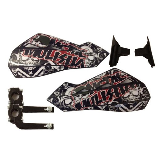 Metal mulisha handguards - metal,