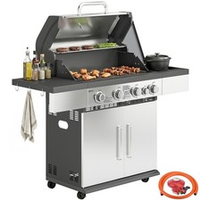Outsunny burner gas bbq - outsunny,