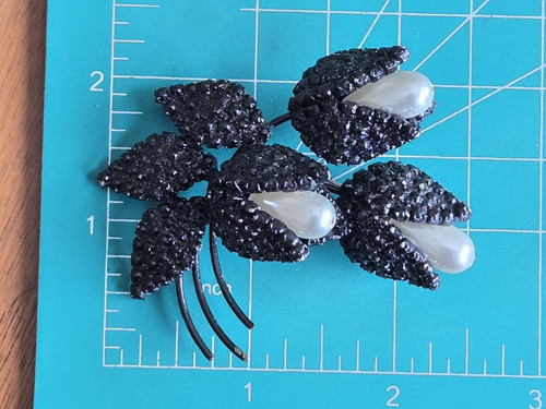 Vintage mourning jewelry - mourning, jewelry-