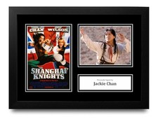 Jackie Chan Hand Signed A4