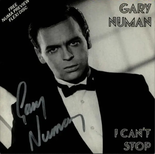 Gary numan cant stop - cant, signed