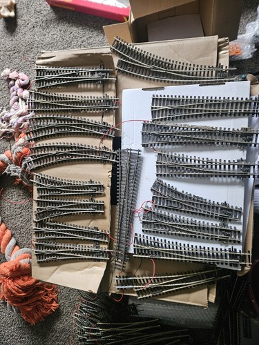 Gauge peco points joblot - points,