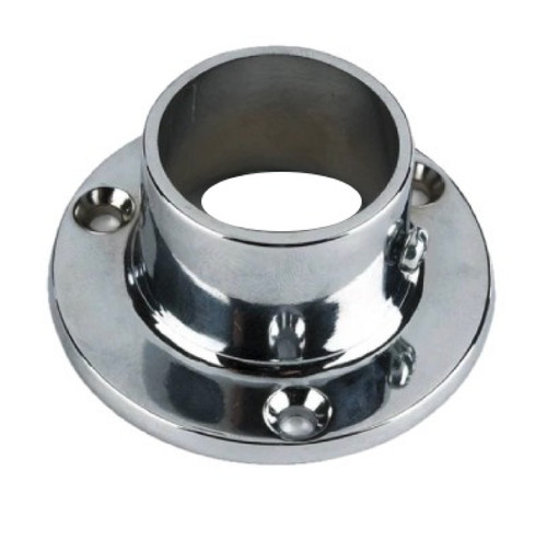 Chrome 25mm round wardrobe - chrome,