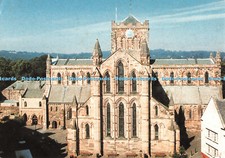 D105138 Hexham Abbey. A view from the east end from the Market Place. R. J. L. S