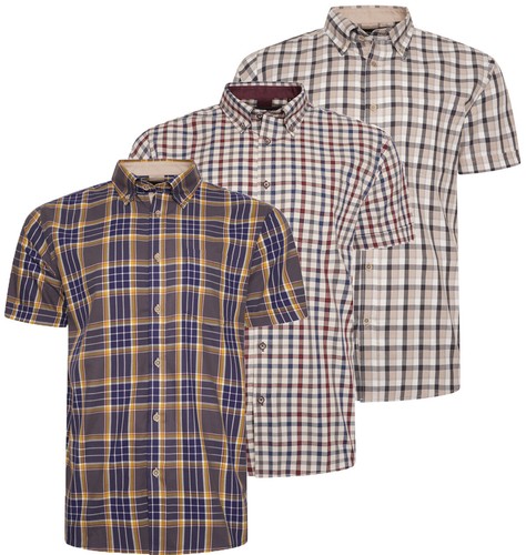 Mens kam cotton rich - mens, check