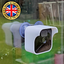 Blink Gen3 external glass mounted camera mounting using 3 strong suction cups