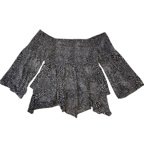 Torrid babydoll smocked off - torrid,