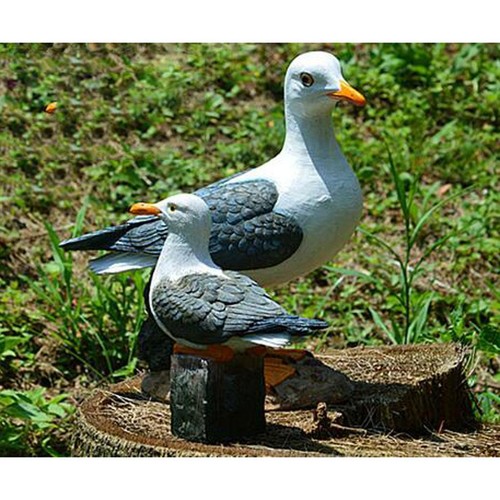 Creative decor seagull statue - creative,
