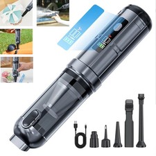 4-in-1 Powerful Car Vacuum Cleaner Cordless Strong Suction Handheld Cleaning UK