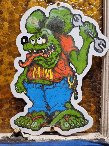 Vintage rat fink - vintage, porcelain