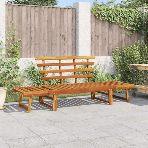 Garden bench brown solid - bench,