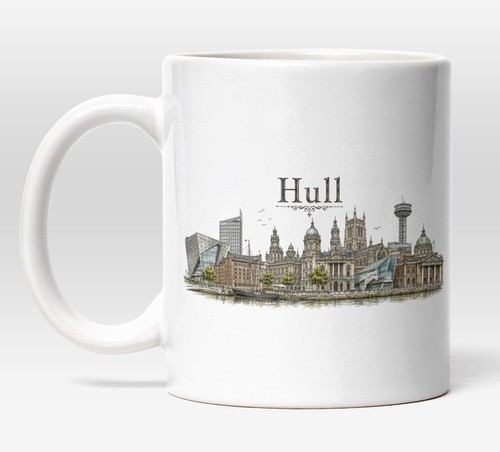 Hull souvenir mug vintage - hull,
