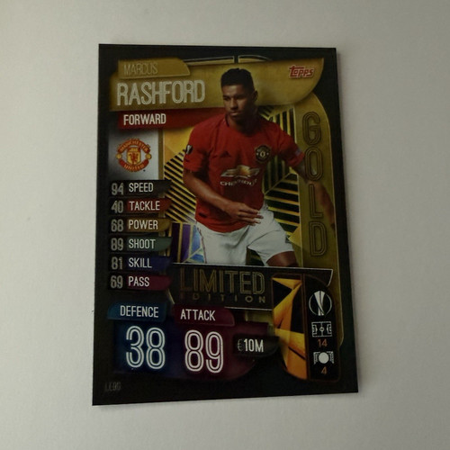 Topps marcus rashford - topps,