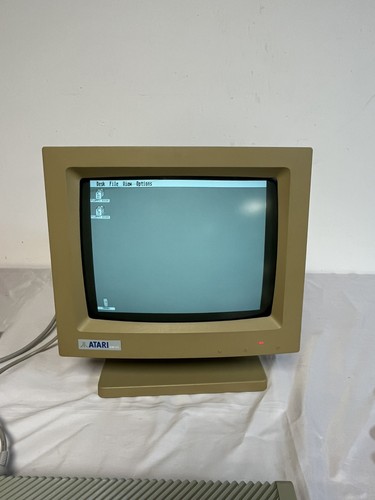Atari sm125 monitor tested - atari,