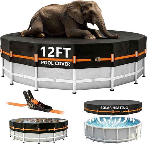Round pool cover - round, 600d