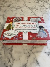 Christmas 3D Cookie Kit with Recipes for Baking and Cake Decorating