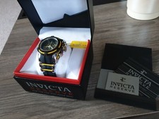 Invicta Reserve Bolt Zeus Men Watch Koi Fish Yellow Limited edition Ultra Rare