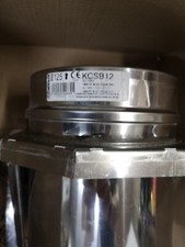 Convesa KC Base Support Insulated Flue Pipe HETAS Certified 5 inch  Adjustable 