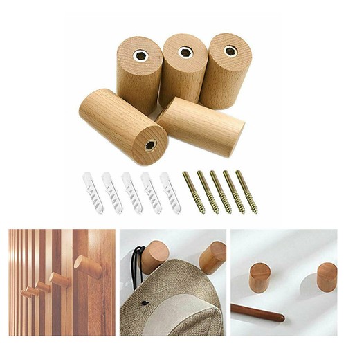Natural wooden oak peg - natural,