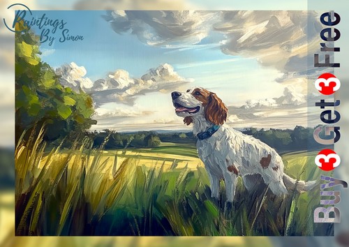 Dog print on - 5"x7", matte