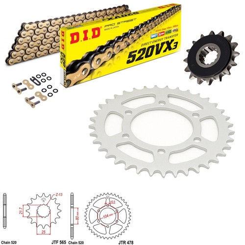 Z650 abs silent front chain - front,