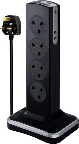 Masterplug eight socket surge - socket,