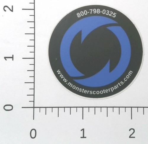 Monster scooter parts round - scooter,