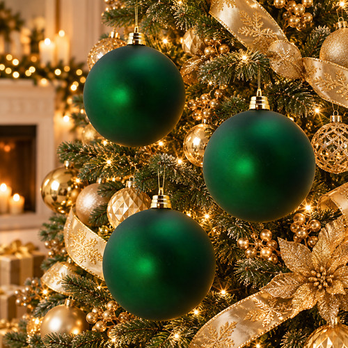 Green christmas tree - christmas,