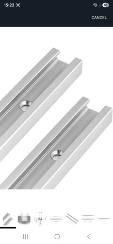 Qwork track slot 300mm - qwork, t-track
