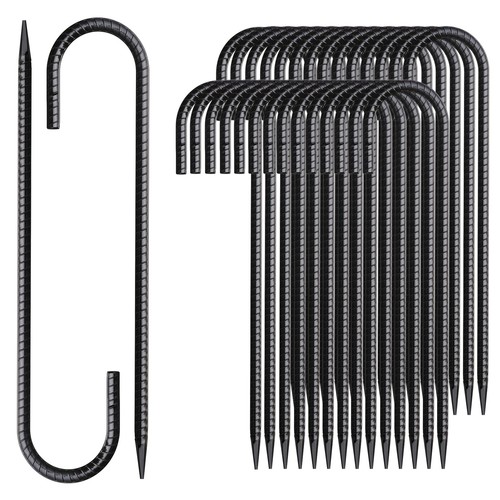 Rebar stakes inch hook - stakes,
