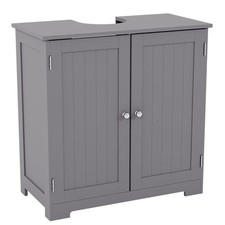 Modern Bathroom Under Sink Cabinet Cupboard Storage Bathroom Furniture Grey