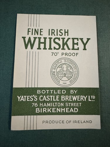 Yates castle brewery irish - castle,