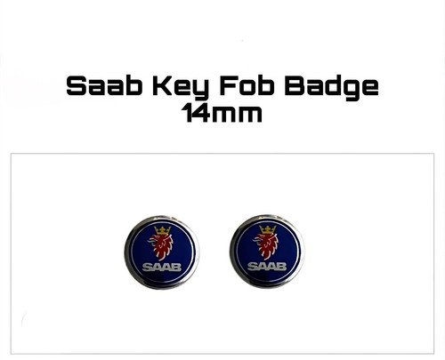 Saab key fob - key, 14mm