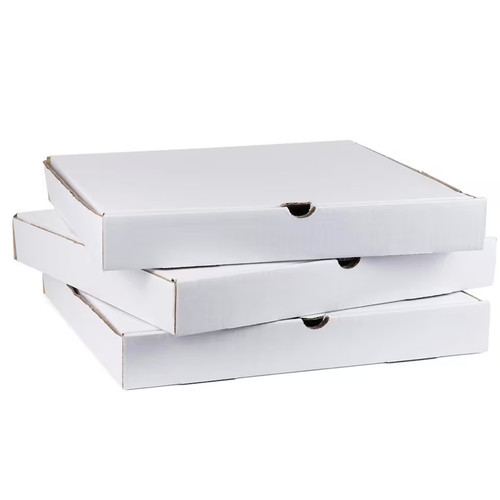 White pizza boxes inch - white,