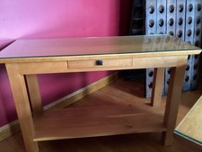 Solid Oak wood Side Table
