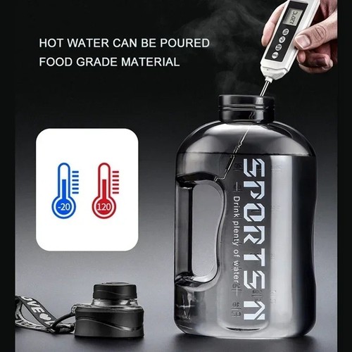 Large sports water bottle - water,