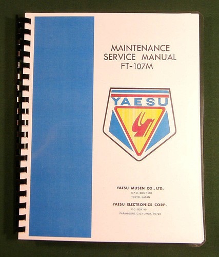 Yaesu 107m service - ft-107m, manual