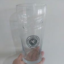 Rangers FC Carling Pint Glass 2010 Rare crest Official club Merch collectable 