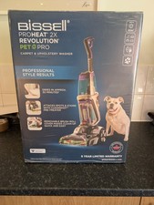 BISSELL ProHeat 2X Revolution Pet Pro Carpet & Upholstery Washer New in Box 