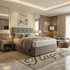 PLUSH DIVAN BED SET WITH