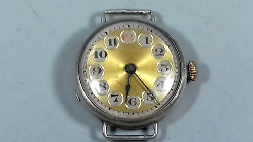 Antique silver trench - trench, watch