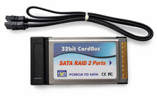 32bit CardBus PCMCIA to SATA