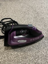Morphy Richards 303140 Turbo  Steam Iron purple( Used In Good Condition 👈