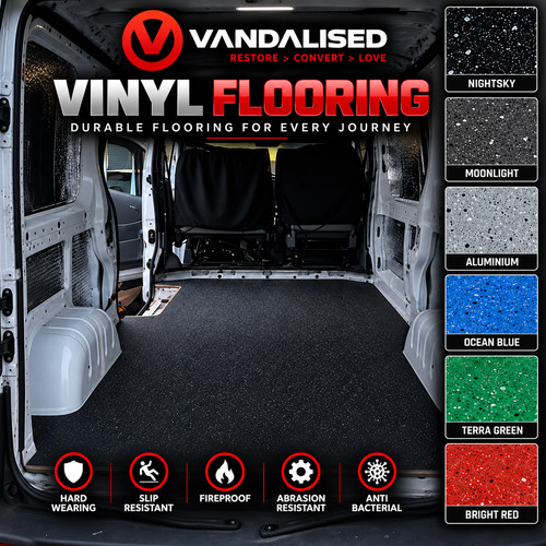 Camper van vinyl lino anti - camper,
