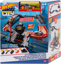 Hot Wheels City Track Pack, 10